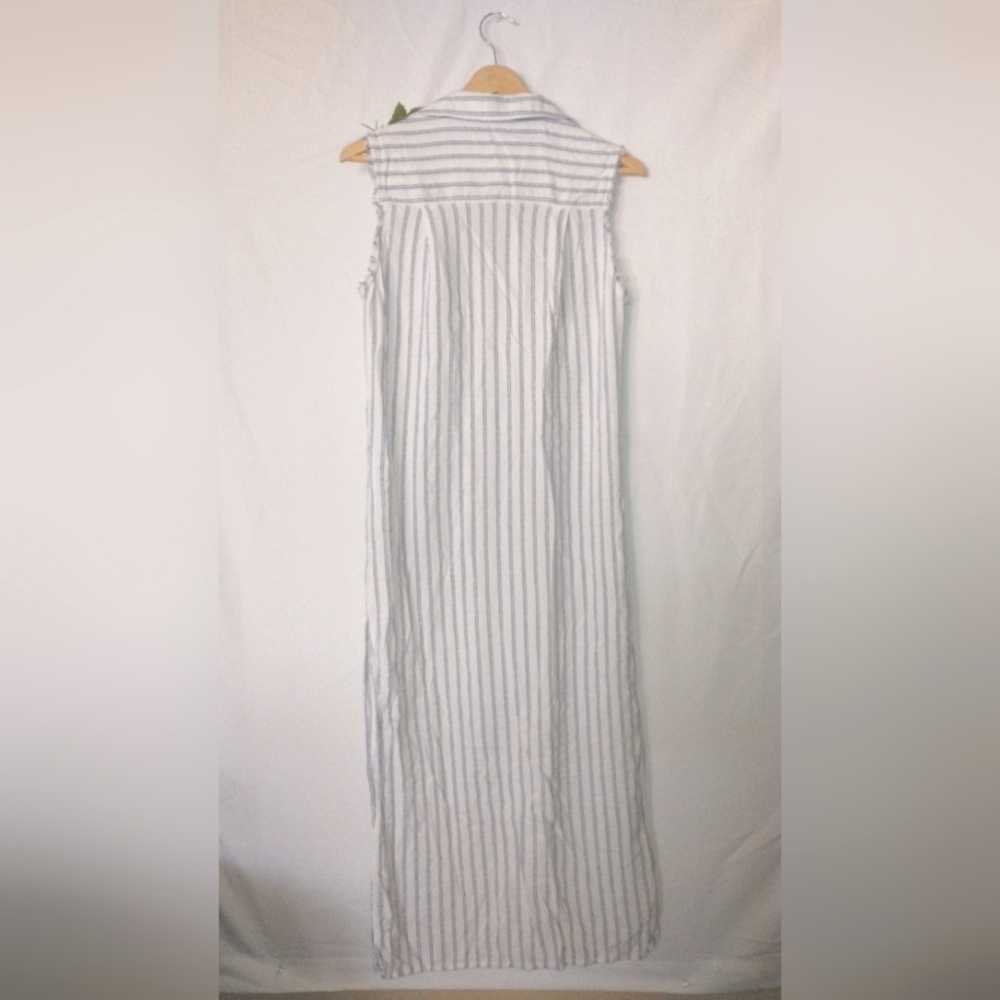 A Loves A Striped Sleeveless Maxi Summer Beach Dress Anthropologie Dillards XS - Picture 5 of 6